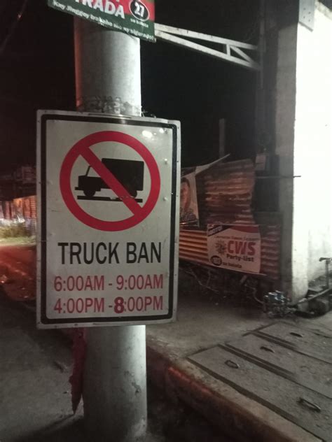 batangas city truck ban